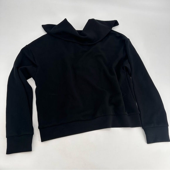 Varley Black Doublesoft Yates Half Zip Sweat Pullover Large - Picture 6 of 7